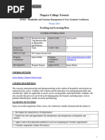 HOTL9880 Entrepreneurship and Intrapreneurship in Hospitality and Tourism