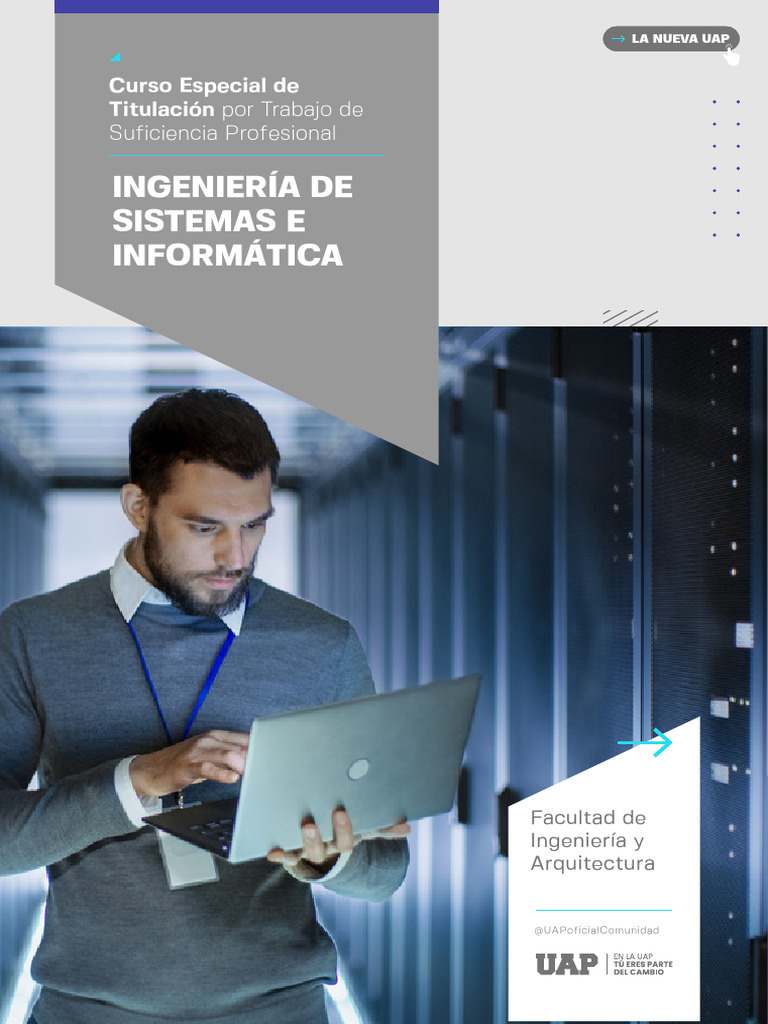 Brochure - INGENIERÍA DE SISTEMAS E INFORMÁTICA | PDF | Ingeniería de ...