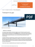 Transport Du Gaz Naturel - Gazoducs, GNL, Acteurs Et Chiffres Clés