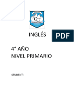 Booklet Inglés 4to Primaria 2024