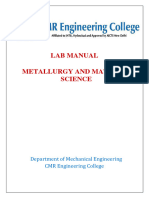 II B.Tech-MMS - Lab Manual