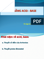 7, Cân Bằng Acid - Base