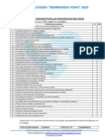 Test para Diagnosticar Inteligencias Multiples