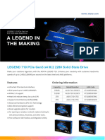 Datasheet Legend 710 Pcie Gen3 x4 m2 2280 SSD 20240221