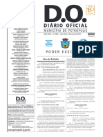 Diário Oficial: Poder Executivo