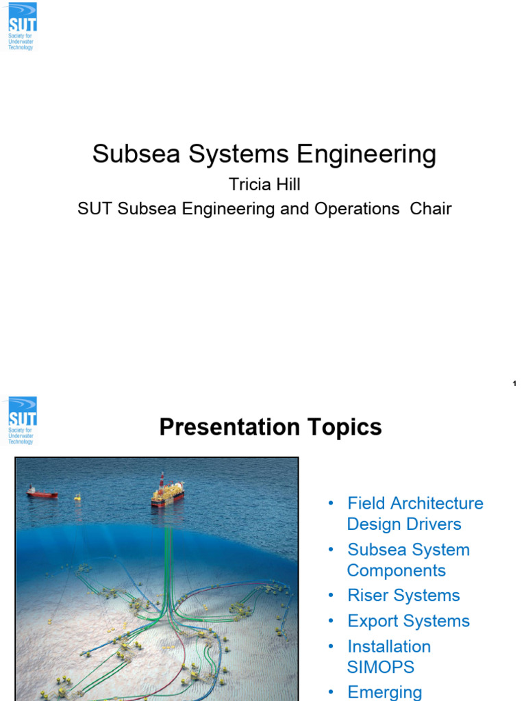SUT SAC 2 Subsea System Engineering PDF Pipe (Fluid Conveyance) Valve