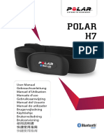 Polar H7 Heart Rate Sensor Accessory Manual Francais