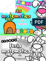 Cuadernillo Plan Feria Matematica Pascua Dulce Candy