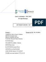 TP D'algorithmique Groupe 2 TD8