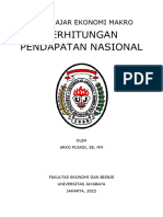 Bahan Ajar Ekonomi Makro - Perhitungan Pendapatan Nasional