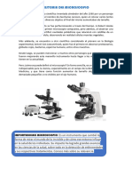 Historia Del Microscopi y Impor