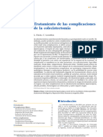 Tratamiento de Las Complicaciones de La Colecistectomía