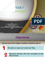 Chapter 7 - File Input OutputVer2