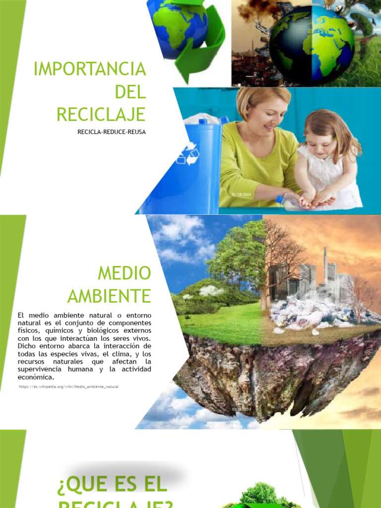 Beneficios del Reciclaje y Medio Ambiente | PDF | Reciclaje | Residuos