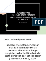 Implementasi EBP Dalam Pembelajaran