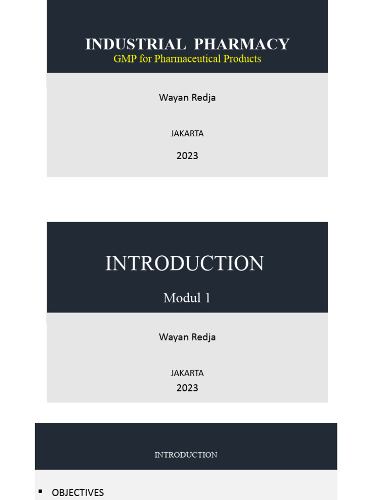 M1 Introduction Rev 2024 Pdf Pharmacy Pharmaceutical Sciences