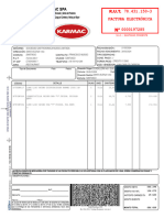 Distribuidora Karmac Spa: 78.431.150-3 Factura Electrónica