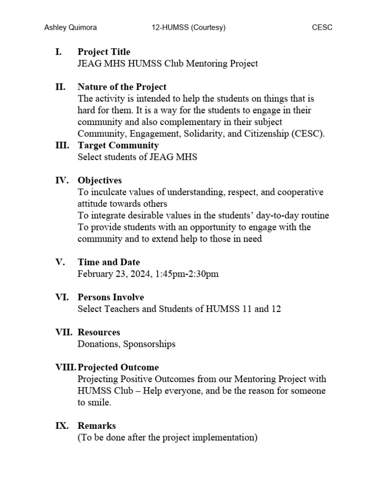 Community Action Plan Pdf