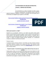 Atividade Prática - Payback Simples e Descontado