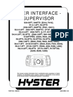 User Interface - Supervisor: PART NO. 1580518 2200 SRM 1130