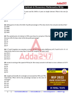 100 Numerical Aptitude Elementary Mathematics MCQs