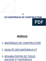 1-Les Materiaux de Construction