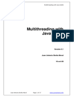 Java Lejos Multithreading