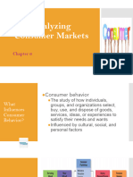 Analyzing Consumer Market CH 6 MKT MGT