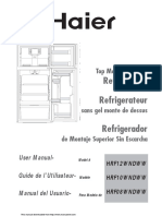 Manual de Refrigerador Haier
