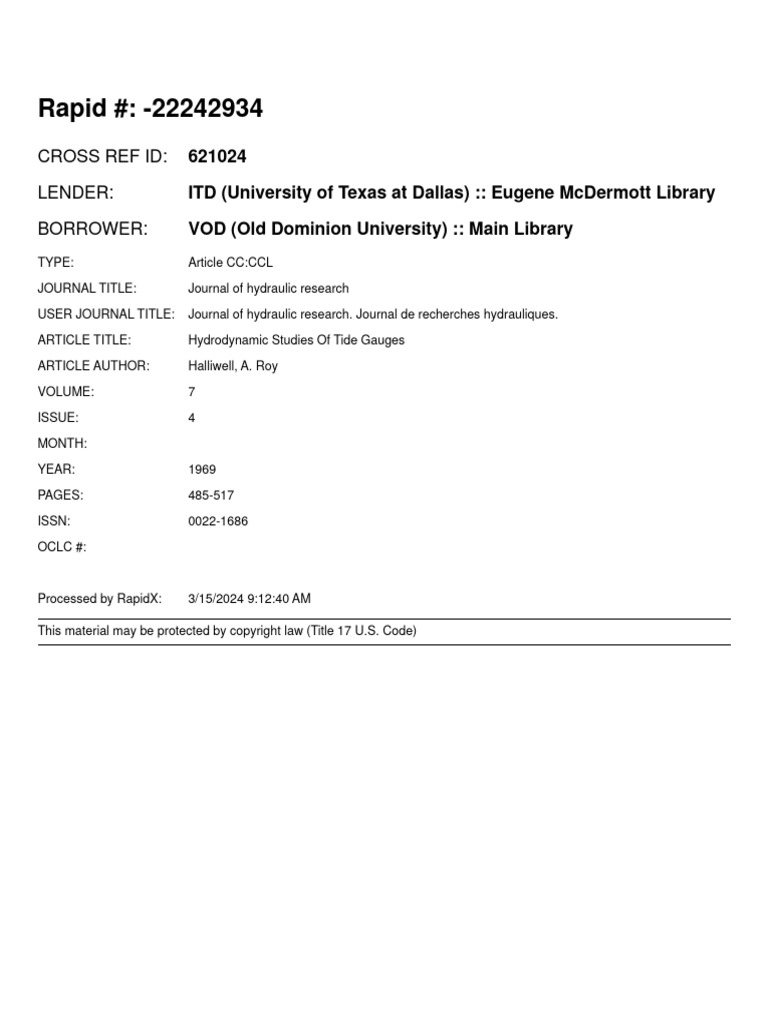 Tide Chemical Formula