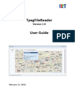 TpegFileReader 1.0 Manual