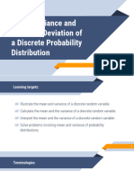 MVSD of A Discrete Probability Distribution