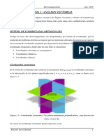 1.análisis Vectorial - Electromagnetismo