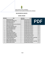 TRE PE Processo Seletivo Nivel Superior 2023 Resultado Definitivo Jornalismo