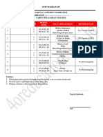 Jadwal Dan Tata Tertib Am