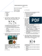 Prueba Diagnostica Grado Sexto