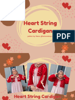 Heart String Cardigan Pattern