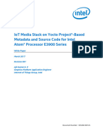 Iot Media Stack Yocto Project Meta Atom Processor E3900 Series