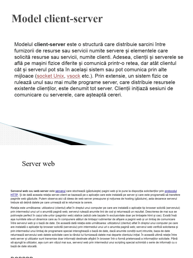 Model Client-Server: Socket Unix Vsock | PDF