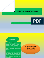 Plan de Sesion Educativo