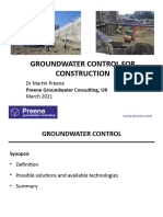 Preene - Groundwater Control For Construction Gothenburg 2021 Compressed