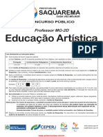 Professor MG 2 Educacao Artistica SAQUAREMA 2015
