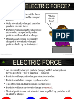 Electric Force Powerpoint