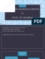 Keshavan Madhava v. State of Bombay