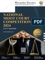 DME National Moot Court Competition 2024