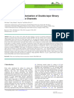 On Fast Channel Polarization of Double-Layer Binary Discrete Memo