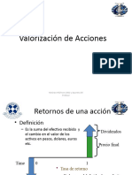 Valoración de Acciones