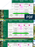 Menu For Senior School and Years 3-6, Spring Term 2023