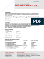 Technisch Informatieblad (TDS) Polyurethaan Giethars PC26 +harder G226