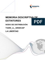 2.21. Memoria Descriptiva Extintores - Nodo - Distribucion